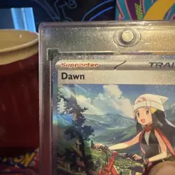 Pokemon Dawn 129/094 Full Art Holo Trainer Card English TCG - Image 2