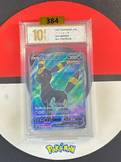 Pokemon Card Umbreon V SR s6a 084/069 Blacky V Eevee Heroes Japanese Grade10 - Image 1