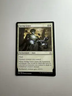 Saving Grace LP Hour of Devastation Magic The Gathering Mtg Lightly Played - Image 1