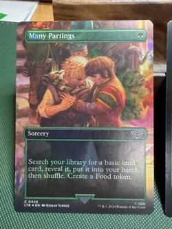 MTG Magic Lord of the Rings Tales of Middle-Earth Promo Cards Set of 4 FOIL - Image 4