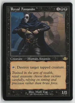 Royal Assassin (Retro Frame) LP 310 Dominaria Remastered Magic: The Gathering - Image 1