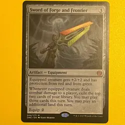 Sword of Forge and Frontier | M | 244 | Phyrexia: All Will Be One | MTG - Image 1