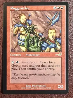 Moggcatcher - MtG Nemesis - R096 NM 2000 - Image 2