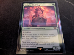 MTG Magic the Gathering Delighted Halfling LTR! - Image 1