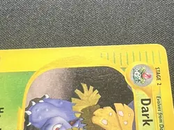 Pokemon TCG Dark Venusaur Best of Game 7/9 Regular Promo - Image 2