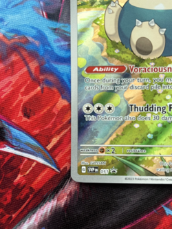 Pokemon Snorlax 051 SVP Scarlet & Violet 151 Promo Holo 150 HP English Card - Image 5