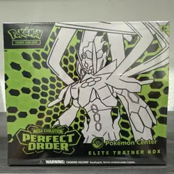 Pokemon Perfect Order Pokemon Center ETB, Regular ETB, Booster Bundle x 2 Bundle - Image 2