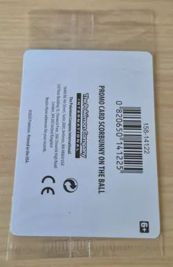 004/005 Scorbunny on the Ball Futsal Promo Pokemon Card 2020 SEALED - Image 2