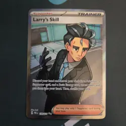 Larry's Skill 139/131 Sv: Prismatic Evolutions Holo Pokemon TCG LP - Image 1