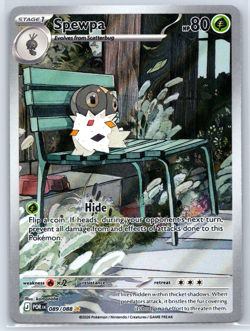 Pokemon TCG - Spewpa Illustration Rare 089/088 - NM - Perfect Order - Image 1