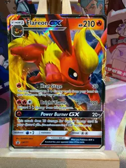 Flareon GX - SM171 Holo Promo Sun & Moon Promo Pokemon NM - Image 1