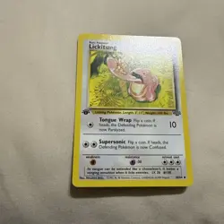 1ST EDITION 1999 Lickitung Pokemon Jungle #38 - Image 2