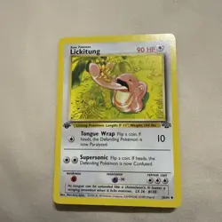 1ST EDITION 1999 Lickitung Pokemon Jungle #38 - Image 4
