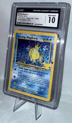 2021 Pokemon Celebrations Shining Magikarp 66/64 CGC 10 GEM MINT - Image 4