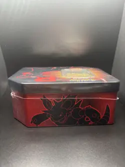 Pokemon TCG Team Rocket Tin with 5 Booster Packs & 2 Sealed Checklane Blisters - Image 5