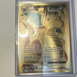 Pokemon Dragonite EX Ultra Rare Full Art Holo 106/108 Evolutions 180 HP - Image 1