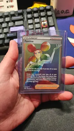 Pokemon TCG SWSH11: Lost Origin #206/196 Fantina (Secret) NM - Image 1