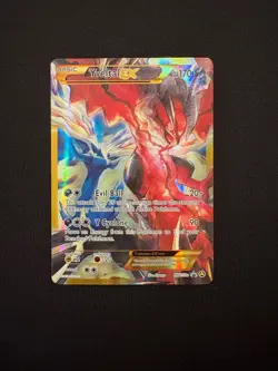 Pokemon TCG Yveltal EX 2017 XY-150a Black Star Promo Full Art NM - Image 1