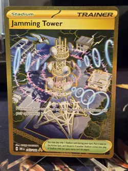 Pokemon - Jamming Tower 243/182 Sv10: Destined Rivals Gold - NM - Image 1