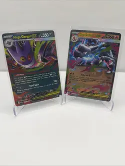 Mega Gengar EX & Mega Charizard X EX Lot Pokemon NM - Image 1
