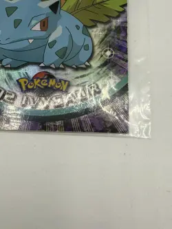 1999 Topps Pokemon Series 1 TV Animation IVYSAUR Foil - Image 3