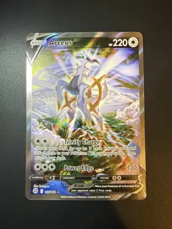 Pokemon TCG Arceus V 166/172 Brilliant Stars Full Art Ultra Rare Holo ENG - Image 1