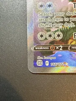 Pokemon TCG Arceus V 166/172 Brilliant Stars Full Art Ultra Rare Holo ENG - Image 4