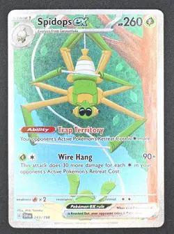 Spidops ex 243/198 & Tarountula 199/198 Pokemon Sv01: Scarlet & Violet Base Set - Image 2