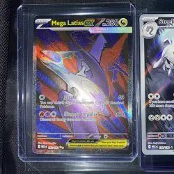 Pokemon Mega Evolutions, Mega Latias EX, Steelix & Spearow, NM/M, No Scratches! - Image 2