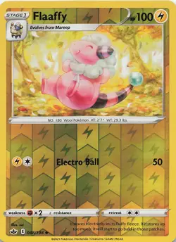 Flaaffy 048/198 Chilling Reign Pokemon Reverse Holo Lightly Played - Image 1