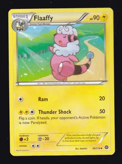 2016 Pokemon Flaaffy 39/114 XY Steam Siege - Image 1