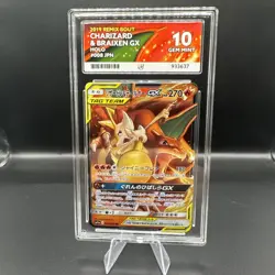 Pokemon Remix Bout Charizard & Braixen GX 008/064 Ace 10 - Image 1