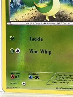 Pokemon Black & White - Snivy - Reverse Holo - Common - 1/114 - Image 5