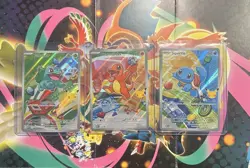 Pokemon First Partner Illustration Collection Series 1 Gen 1 Starters Set - Image 1