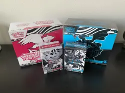 Pokemon Black Bolt & White Flare Elite Trainer Box ETB & Booster Bundle Lot - Image 1