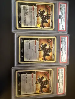 PSA 8 NM/MT 2021 POKEMON SWSH BLACK STAR PROMO 144 GRENINJA-GOLD STAR ENGLISH 3x - Image 1