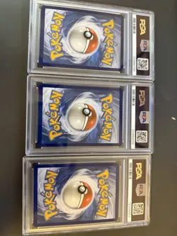 PSA 8 NM/MT 2021 POKEMON SWSH BLACK STAR PROMO 144 GRENINJA-GOLD STAR ENGLISH 3x - Image 2