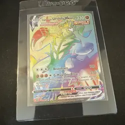 2021 Pokemon TCG Battle Styles Single Strike Urshifu VMAX Secret Rare 167/163 - Image 1