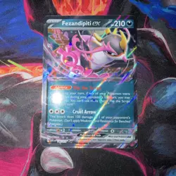 Pokemon Fezandipity ex 142/217 Ascending Heroes English NM Pack To Sleeve Pulled - Image 1