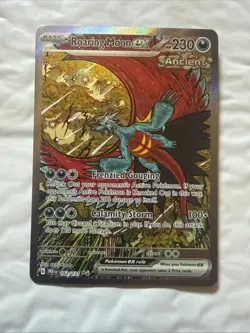 2025 Pokemon Prismatic Evolutions Roaring Moon ex #162/131 - Image 1