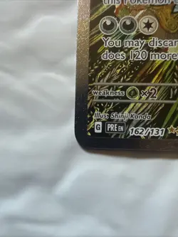 2025 Pokemon Prismatic Evolutions Roaring Moon ex #162/131 - Image 4