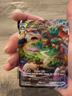 2020 Pokemon Sword & Shield Full Art Snorlax VMAX #142/202 - Image 4