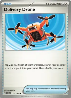 Delivery Drone 178/193 Uncommon Paldea Evolved Pokemon Near Mint - Image 1