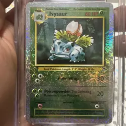 Pokemon CGC 10 Ivysaur Reverse Holo #47/110 Legendary Collect. Low PoP - Image 5