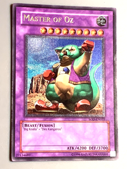 yugioh Master of OZ SOD-EN035 Unl Ed Ultimate Rare very lightly played Near Mint - Image 3