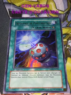 CARTE Yu Gi Oh FREQUENCE DE PERTURBATION TSHD-FR050 1ere edition - Image 1