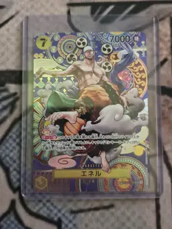 Enel OP05-100 SP SR - One Piece TCG - PACK FRESH TO SLEEVE - ✨MINT✨ - Image 1