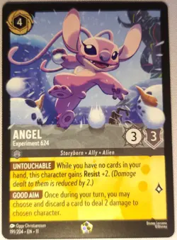 Lorcana Angel - Experiment 624 #191 Disney Card Game TCG Ravensburger - Image 1