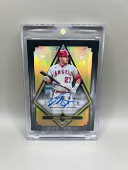 1/1 Mike Trout 2022 Topps Five Star Auto Five Tool Phenom #FTP-MT Angels - Image 1