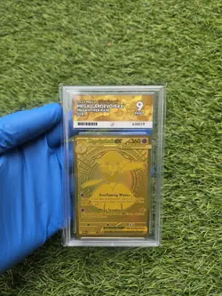 Pokemon Mega Gardevoir EX 187/132 Gold Rare Mega Evolution ACE 9 - Image 1